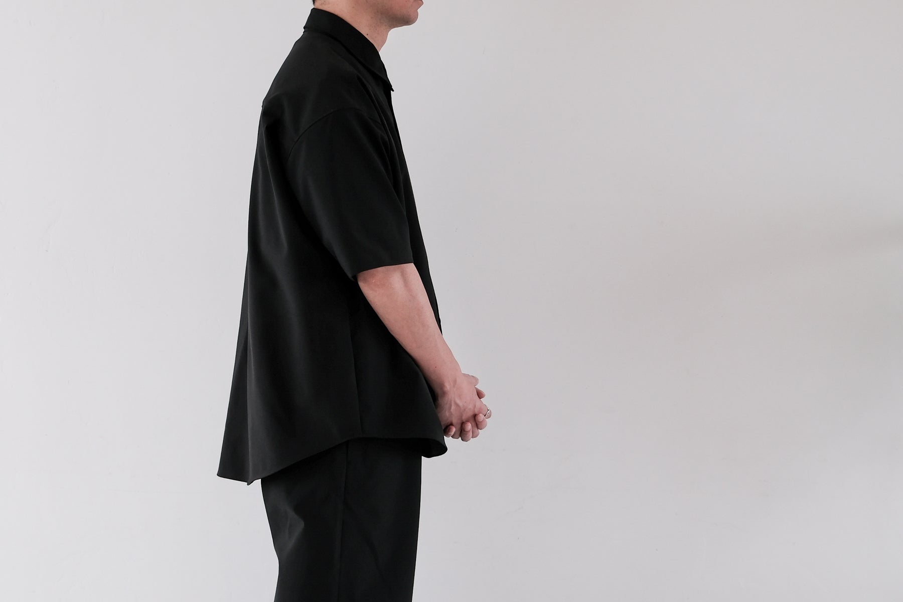 【予約】Oversize Shirt SS / Black【7月入荷予定】