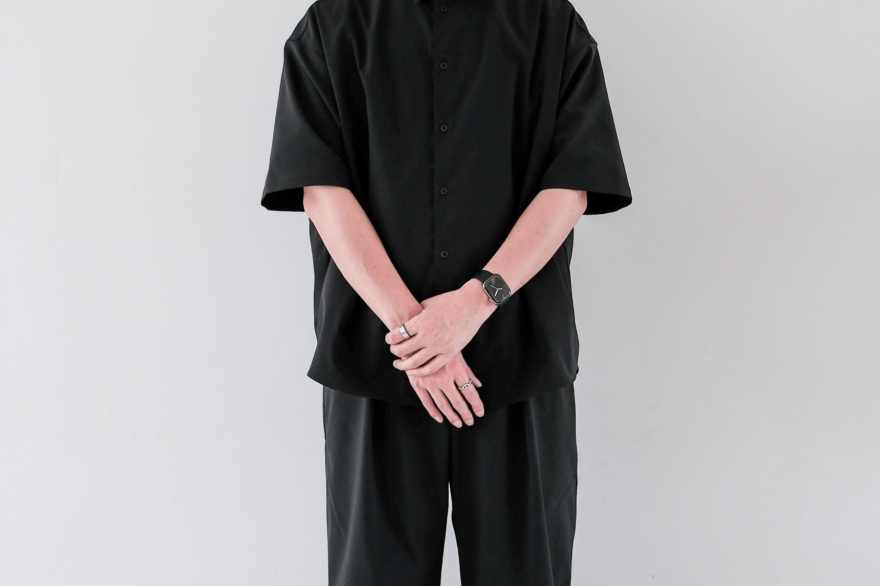 【予約】Oversize Shirt SS / Black【7月入荷予定】