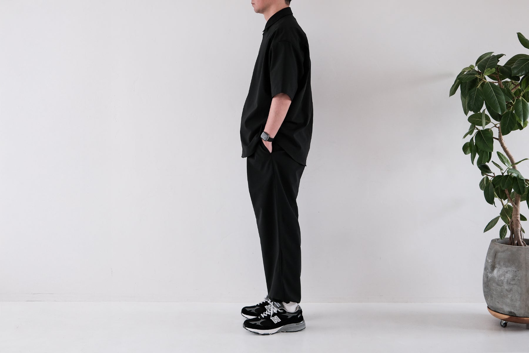 【予約】Oversize Shirt SS / Black【7月入荷予定】