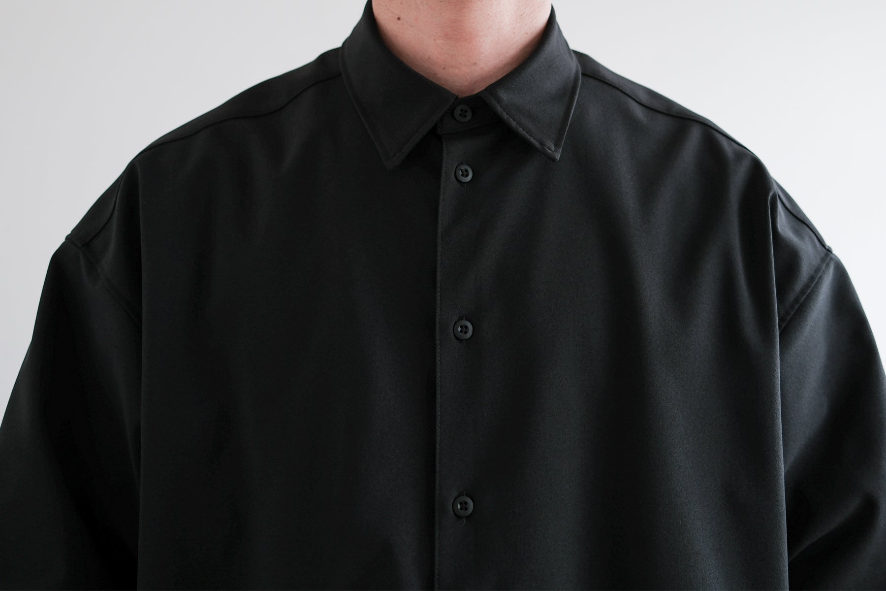 【予約】Oversize Shirt SS / Black【7月入荷予定】