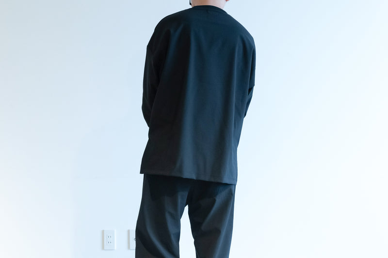 Minimalist Shirt LS (Relax) / Black