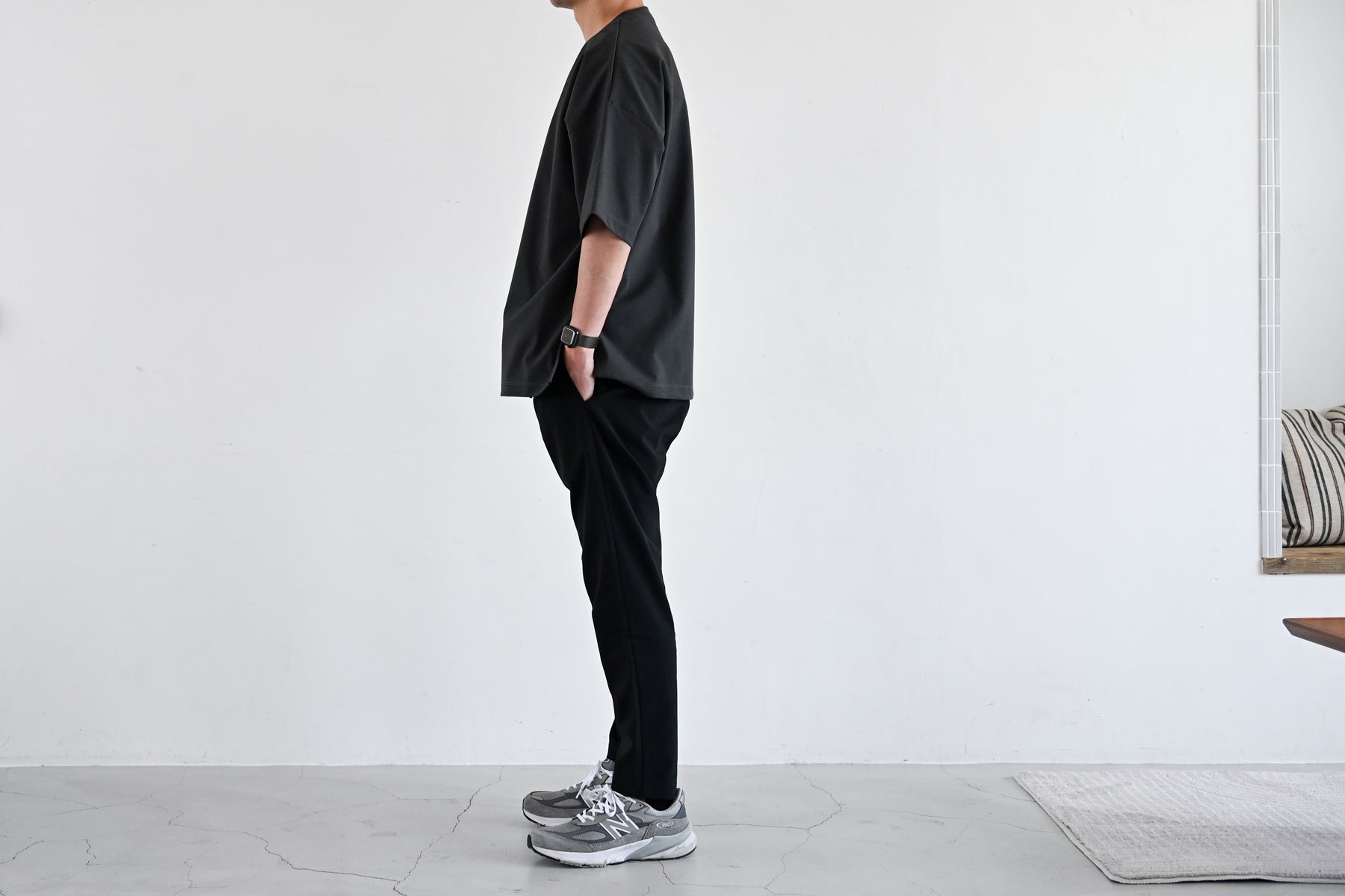 Minimalist Shirt SS (Relax) / Gray