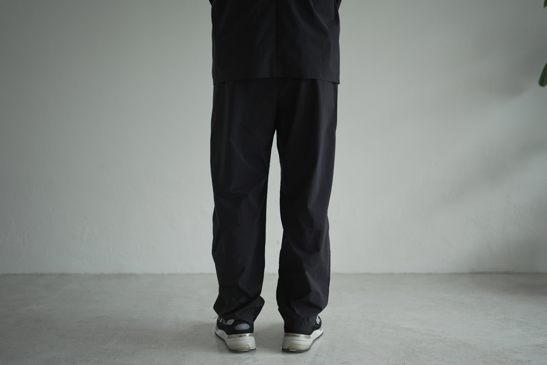 予約】TRANSIT Easy Pants (Relax) / Black【9月入荷予定】