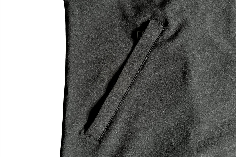 Minimalist Zip Jacket / Black