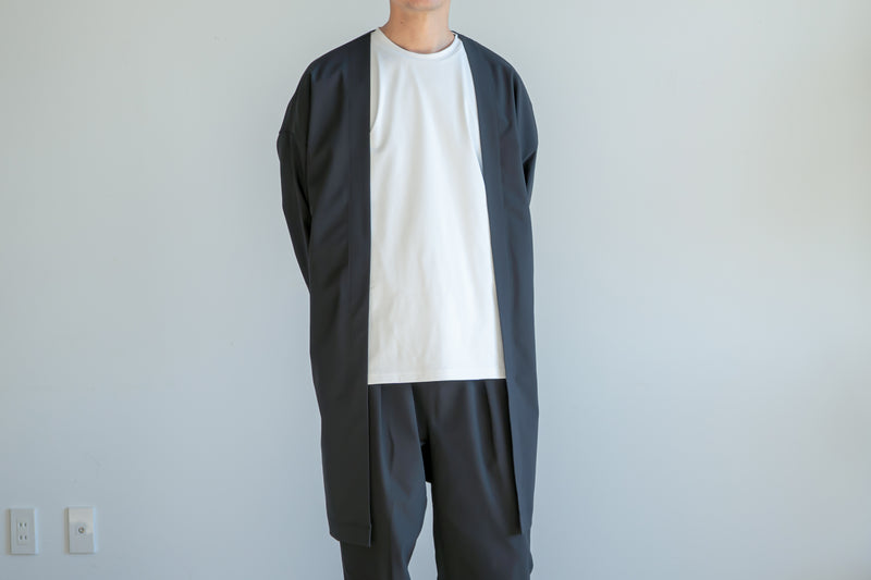 Minimalist Long Jacket / Black