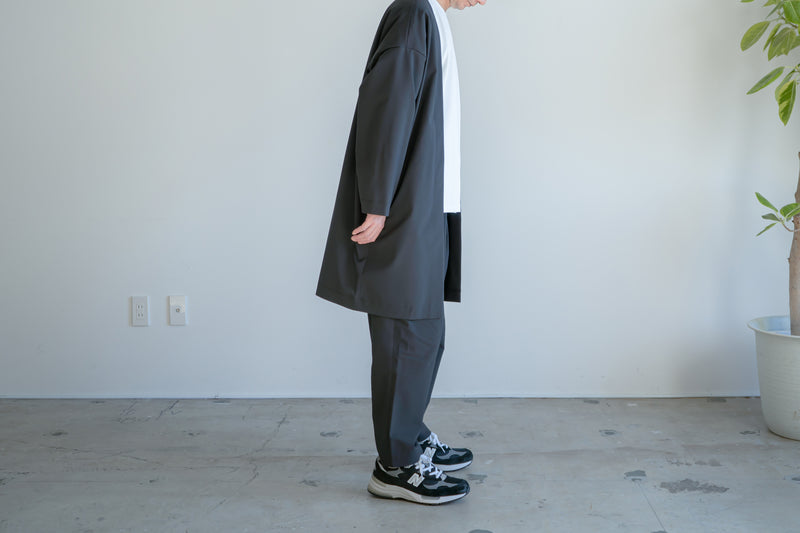 Minimalist Long Jacket / Black