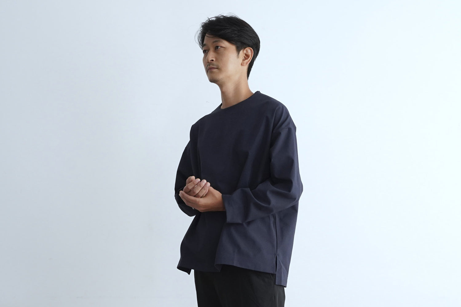 Minimalist Shirt LS / Navy