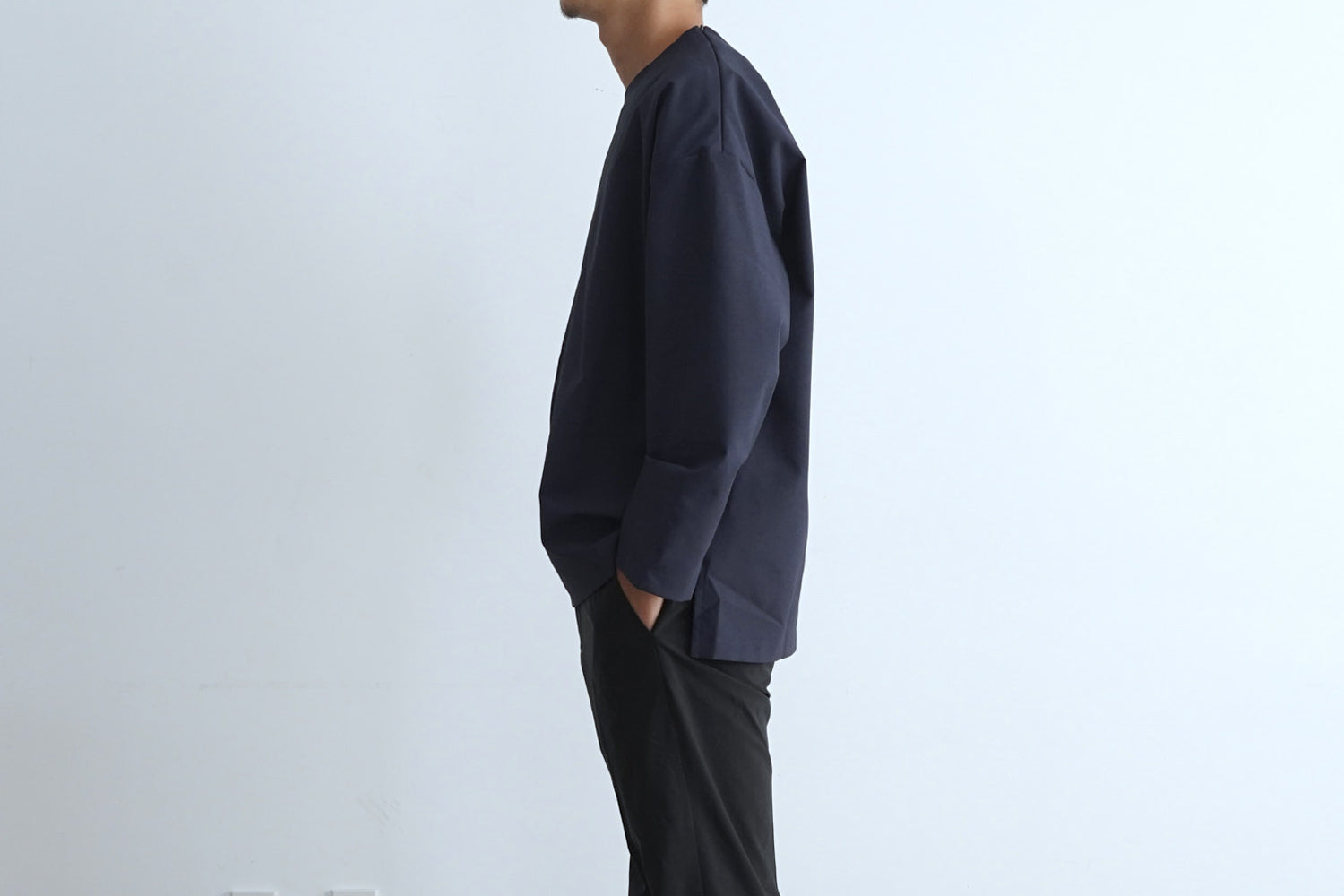 Minimalist Shirt LS / Navy