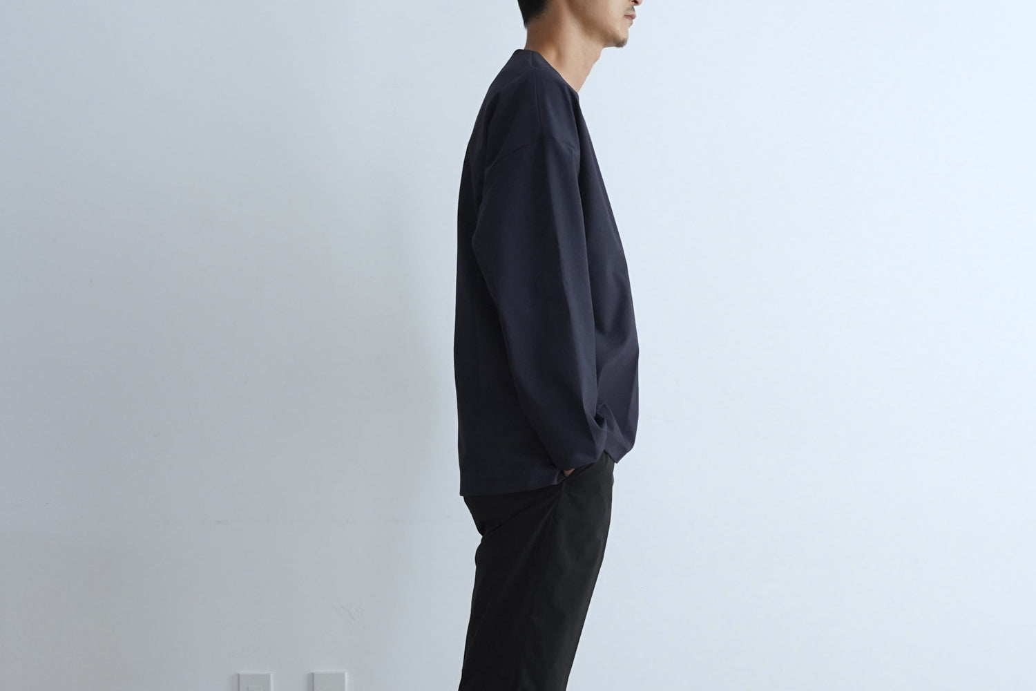 Minimalist Shirt LS / Navy