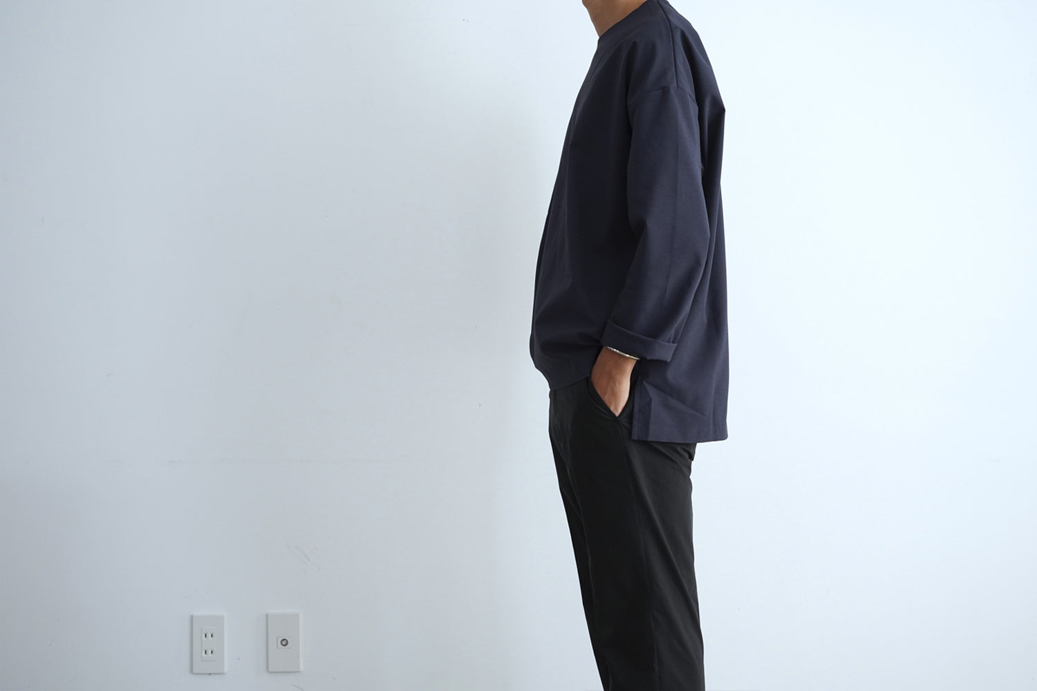 Minimalist Shirt LS / Navy