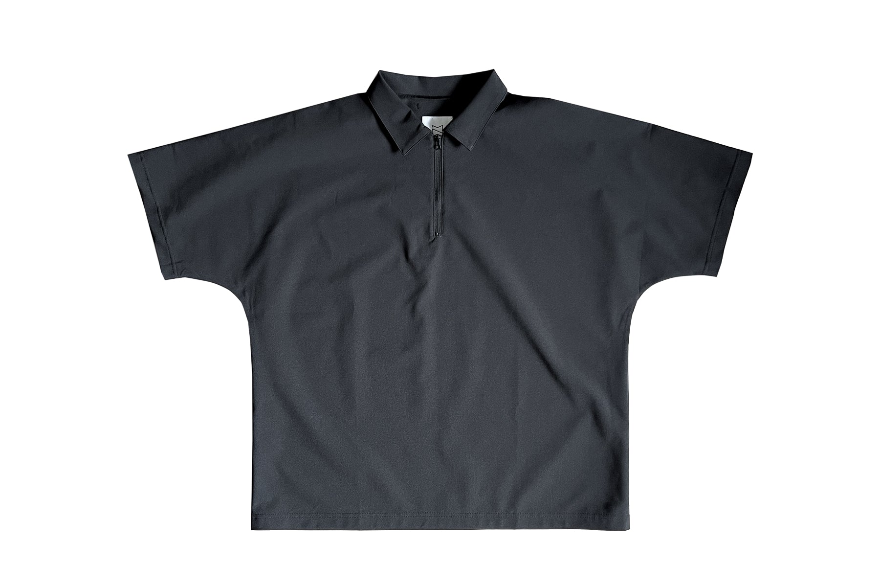 Minimalist Polo Shirt / Black