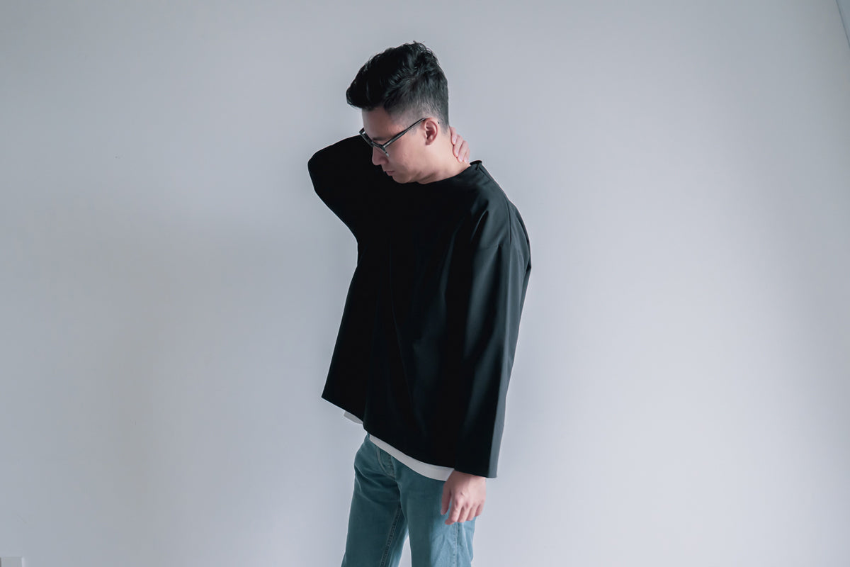 Minimalist Shirt LS / Black