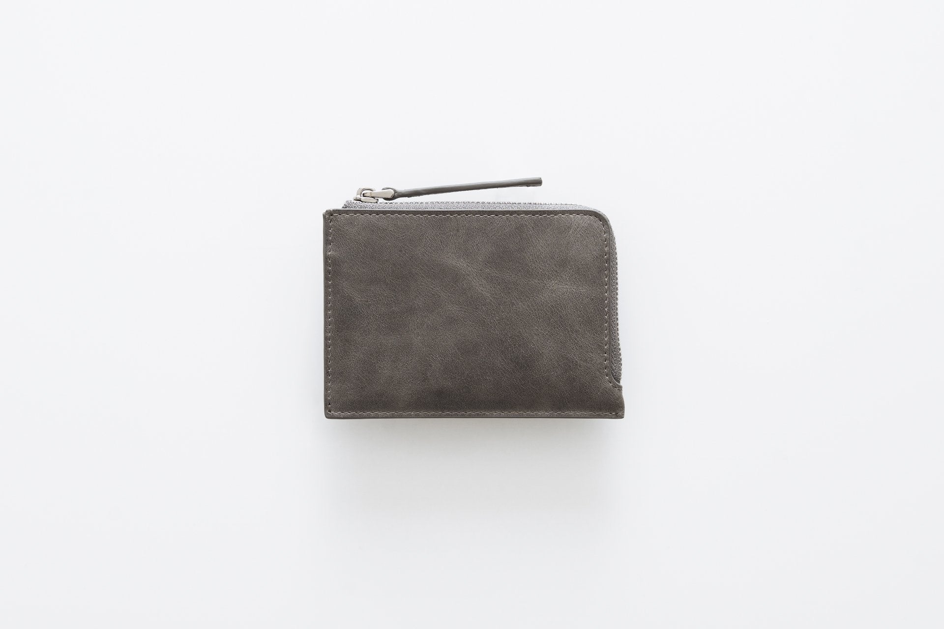 Slim Zip Wallet / Gray